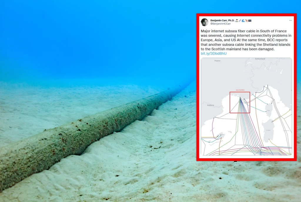 Czy przecięte światłowody w Europie to przypadek? Coraz więcej osób ma poważne wątpliwości