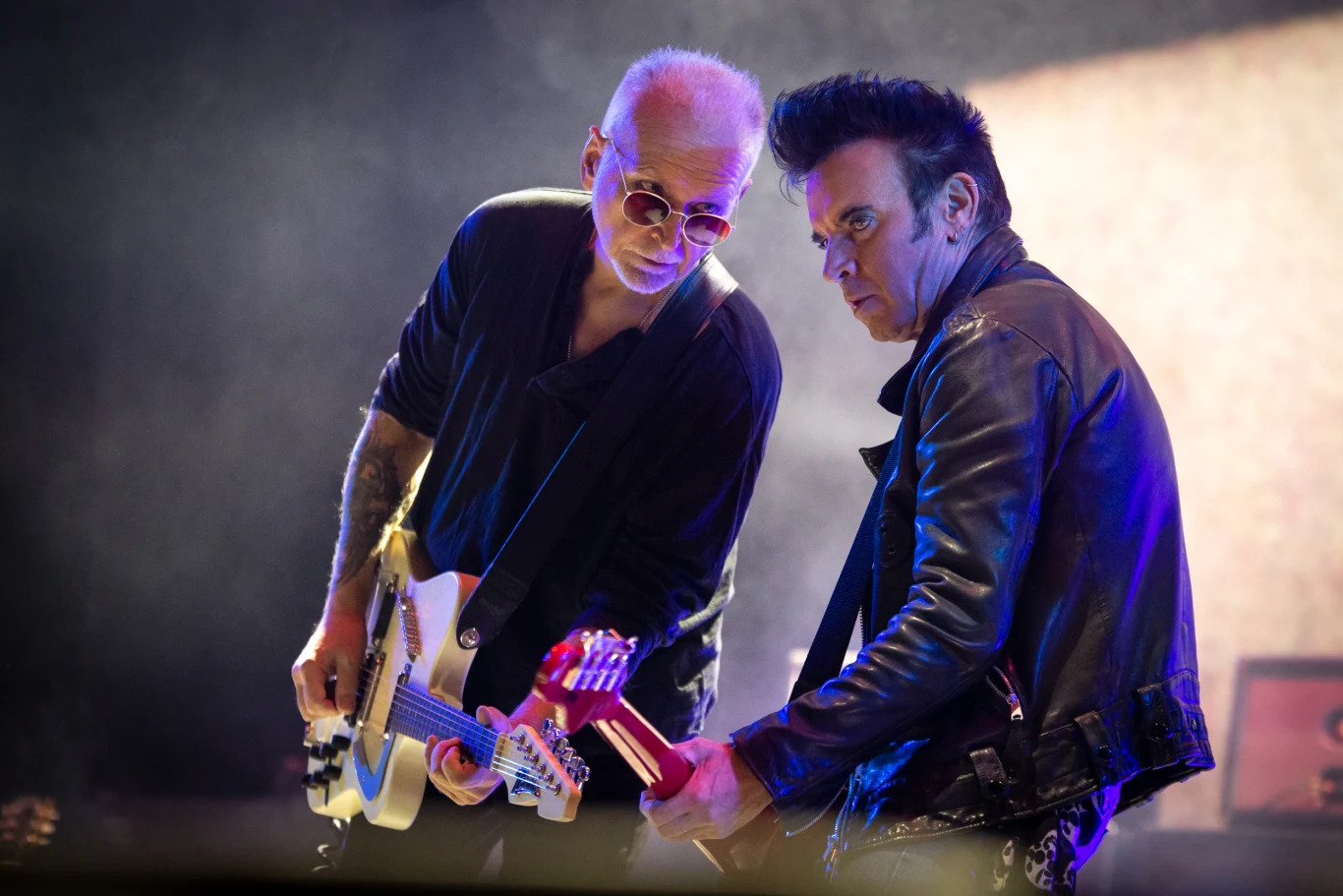 Reeves Gabrels i Simon Gallup (The Cure)