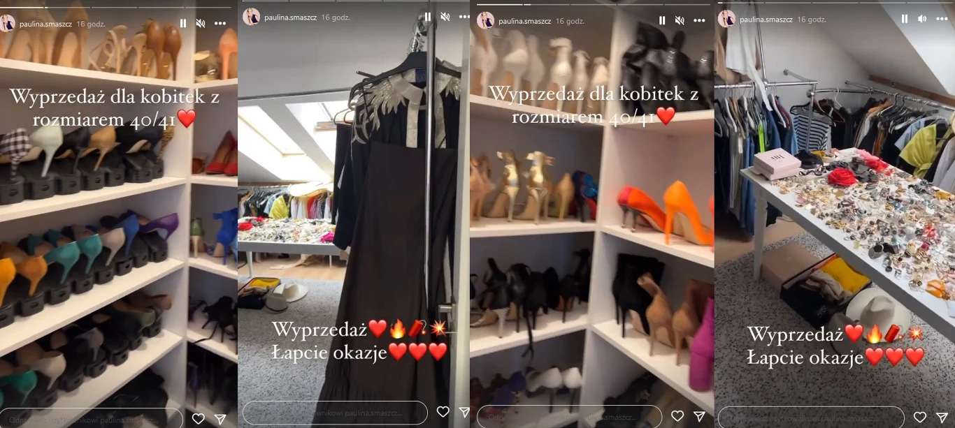 Paulina Smaszcz wyprzedaje swoje rzeczy!