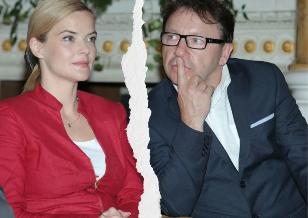 Monika RIchardson i Zbigniew Zamachowski