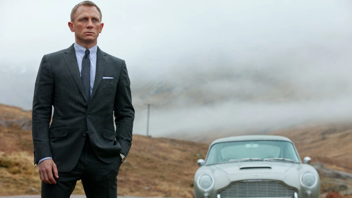 Daniel Craig w scenie z filmu "Skyfall"