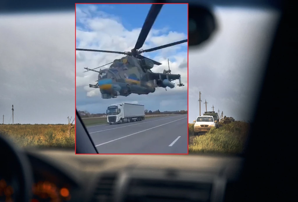 Ukraiński pilot popisał się umiejętnościami Ukraiński pilot popisał się umiejętnościami
