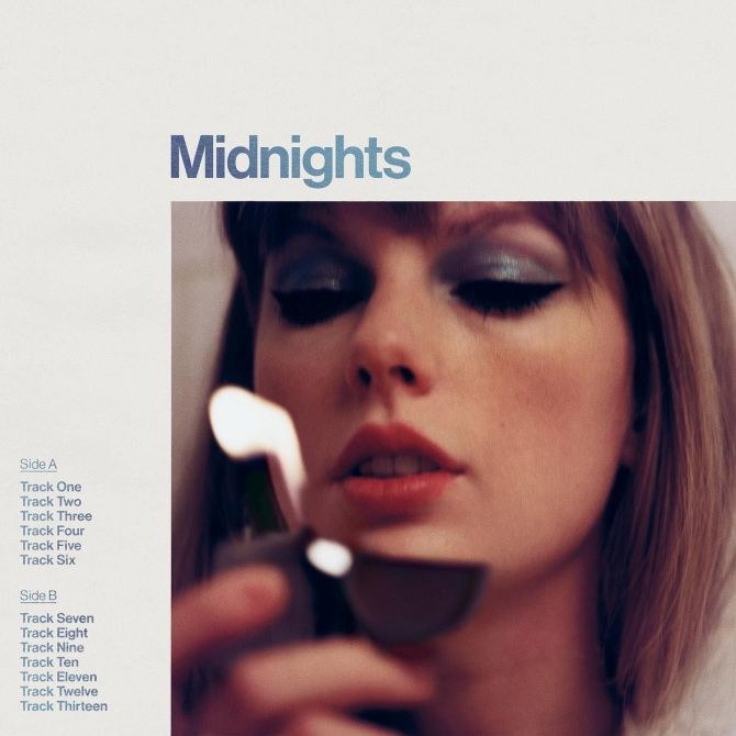 Okładka płyty "Midnights" Taylor Swift