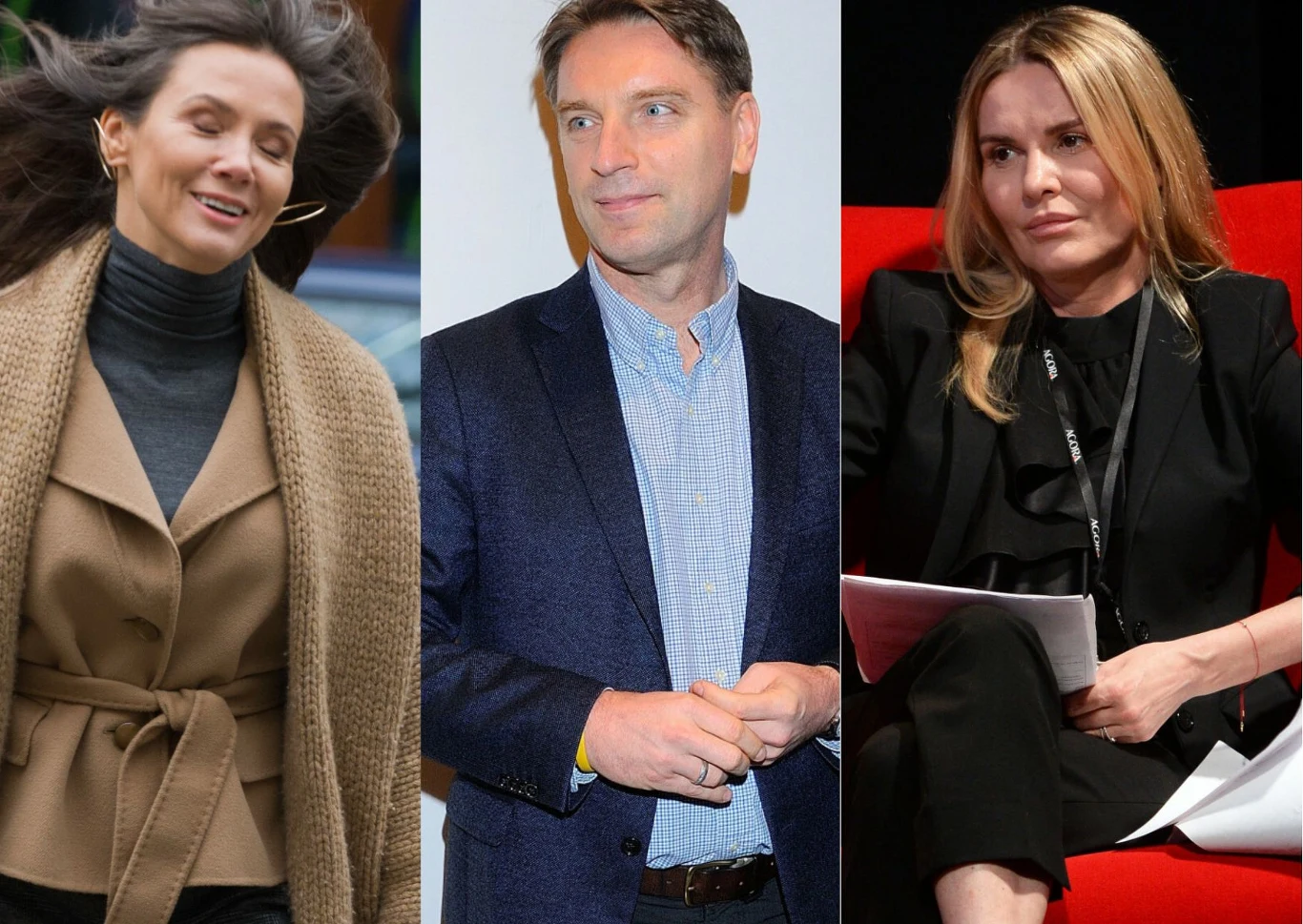 Kinga Rusin, Tomasz Lis, Hanna Lis