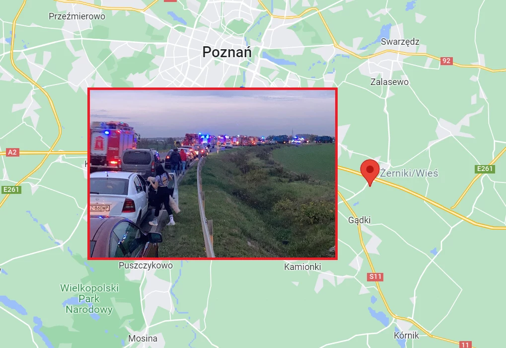Pod Poznaniem doszło do tragicznego wypadku Pod Poznaniem doszło do tragicznego wypadku