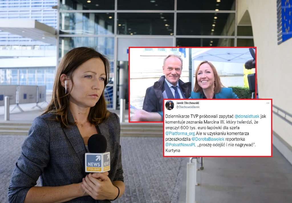 Korespondentka Polsat News Dorota Bawołek Korespondentka Polsat News Dorota Bawołek