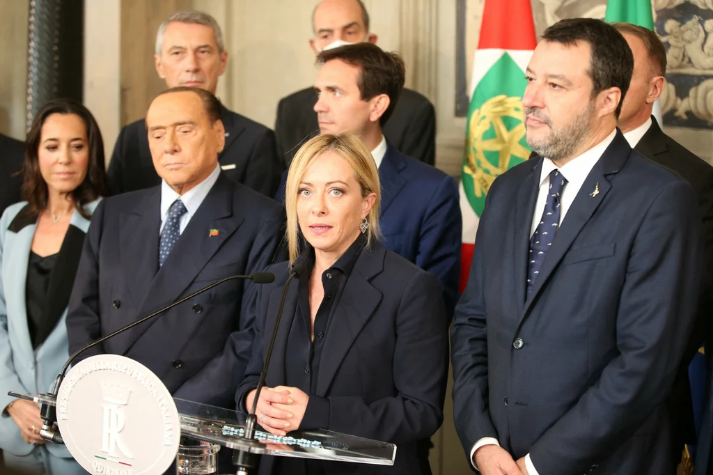 Giorgia Meloni przedstawiła skład rządu. Matteo Salvini, lider Ligii zostanie wicepremierem Giorgia Meloni przedstawiła skład rządu. Matteo Salvini, lider Ligii zostanie wicepremierem
