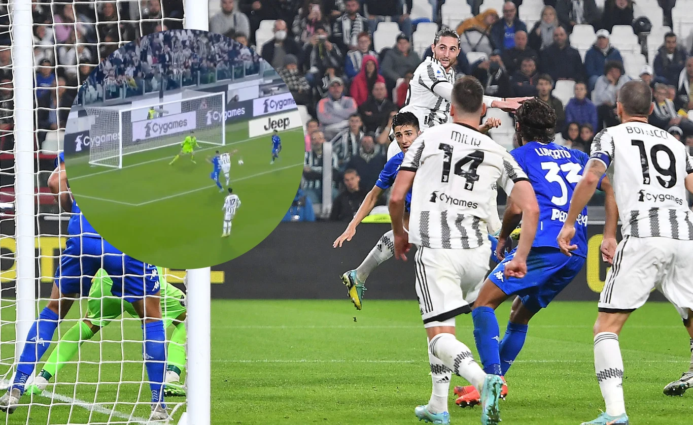 Arkadiusz Milik w meczu Juventusu Arkadiusz Milik w meczu Juventusu