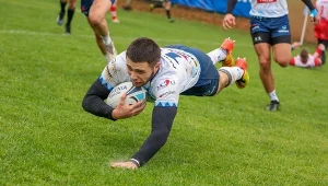 Arsenii Pastiuchow (fot. Tomasz Plenkowski - Gonga Rugby)