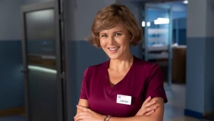 Anna Samusionek jako Lucyna w "Na dobre i na złe"