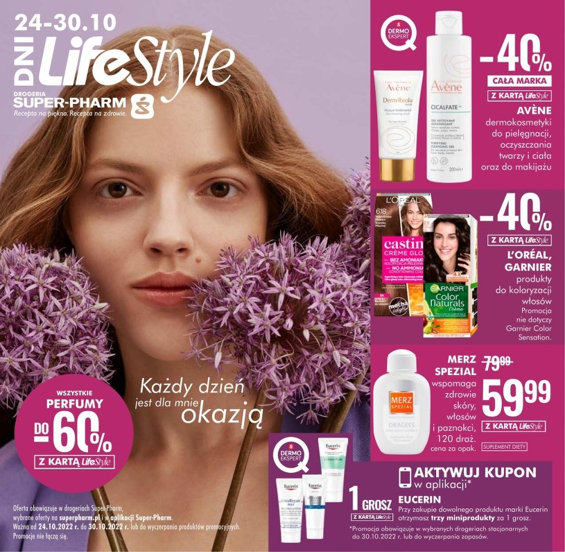 Gazetka SuperPharm dni life style 24. 10. 2022 30. 10. 2022 lub do