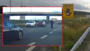 Jechał autostradą pod prąd. Zaskakujące zachowanie policji