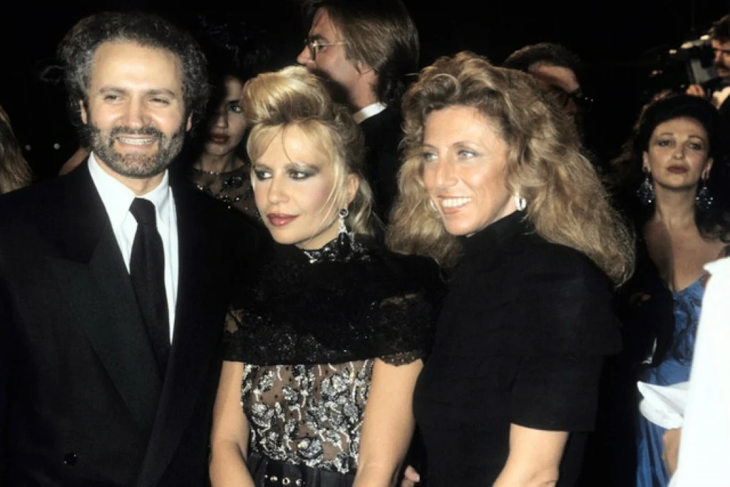 Donatella i Gianni Versace, 1988 rok Donatella i Gianni Versace, 1988 rok