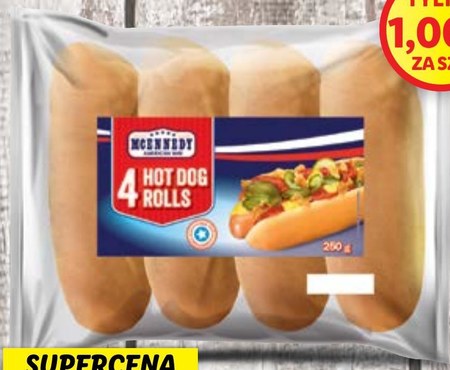 Bułka do hot dogów Mcennedy - promocja Lidl