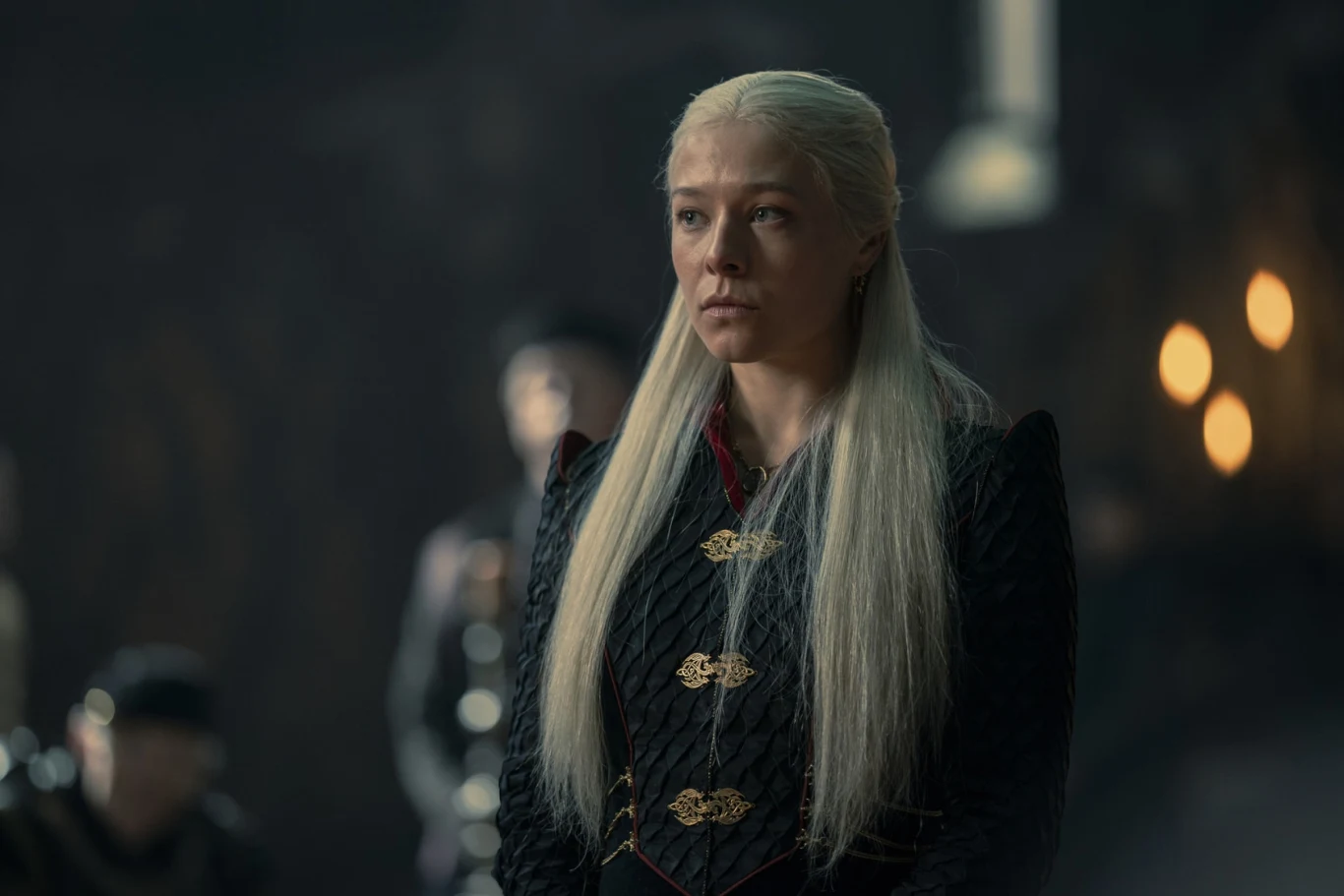 Emma D'Arcy jako Rhaenyra Targaryen w "Rodzie smoka"