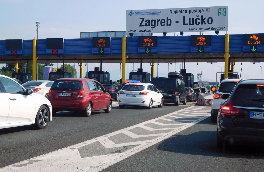 Z chorwackich autostrad mają zniknąć bramki. Niestety, nastąpi to dopiero w 2025 roku