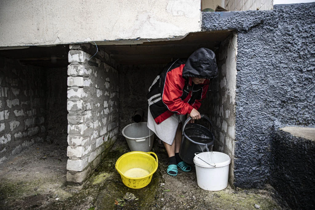 Mieszkanka Kupiańska zbiera deszczówkę 