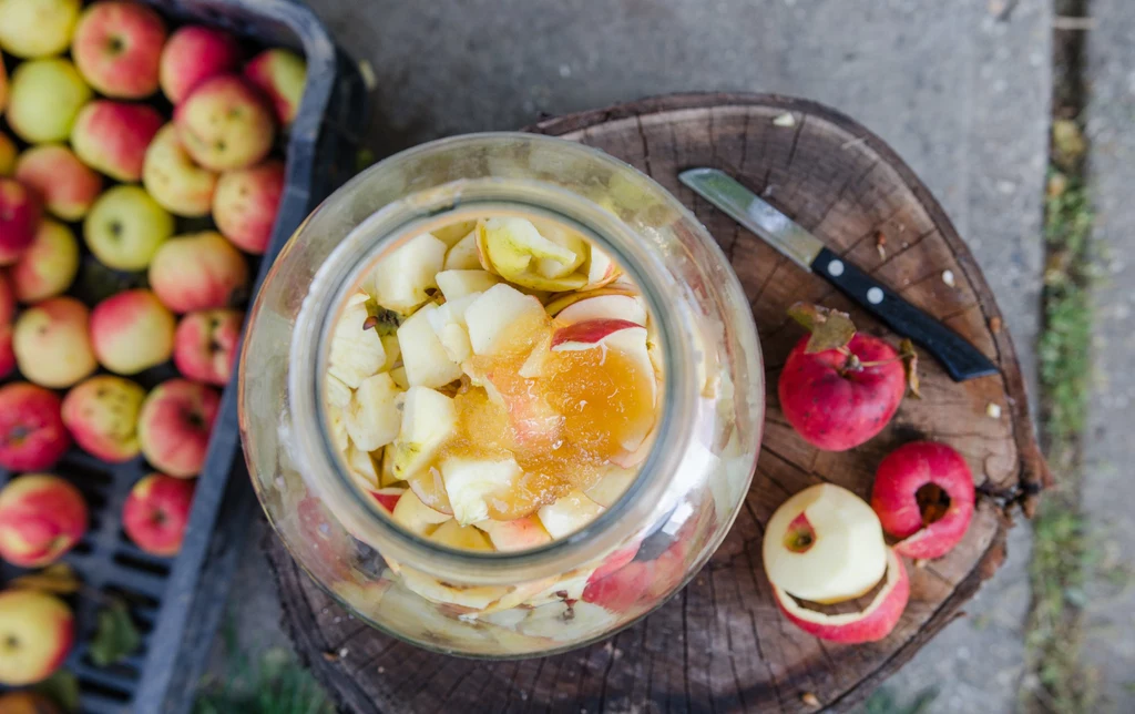 Ocet jabłkowy można przygotować nawet w domowych warunkach. Wystarczy mieć do tego owoce z dobrego źródła