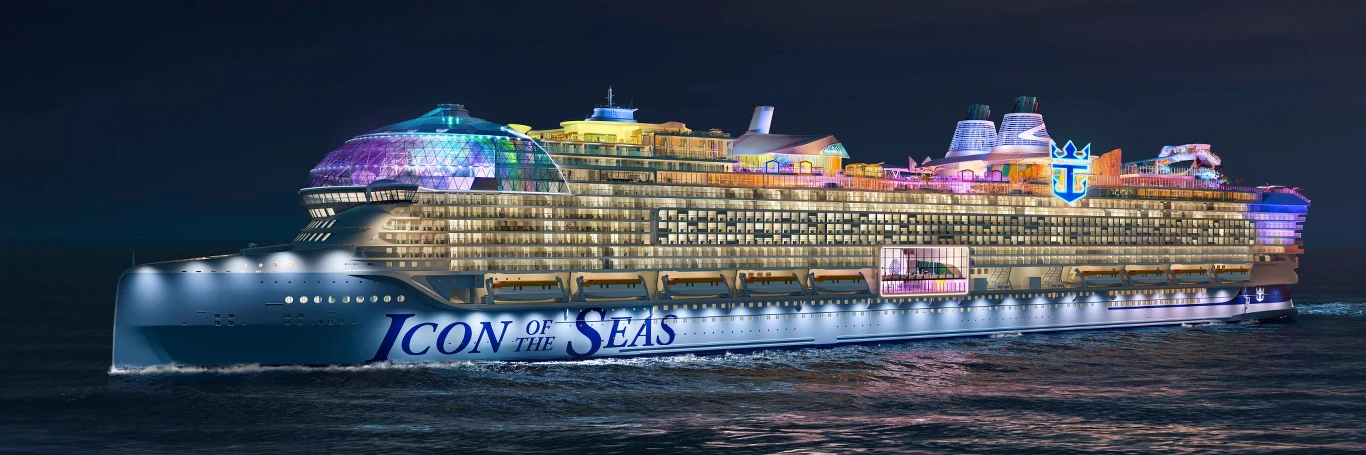 Icon of the Seas będzie największym i jednym z najbardziej przyjaznych dla środowiska statków pasażerskich na świecie.