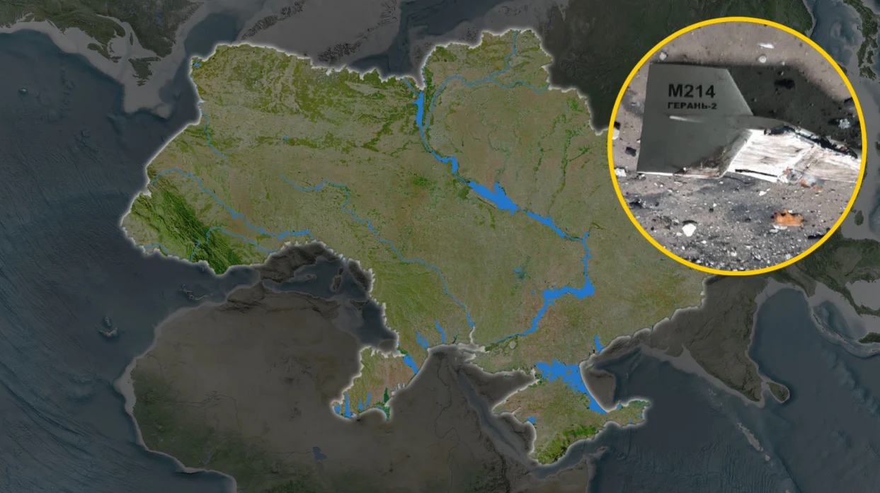 Europa "pomaga" w produkcji irańskich dronów Shahed, które później spadają na Ukrainę Europa "pomaga" w produkcji irańskich dronów Shahed, które później spadają na Ukrainę