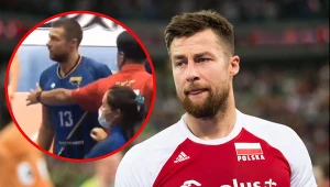 Spięcie pod siatką. Polski siatkarz ruszył w kierunku trenera