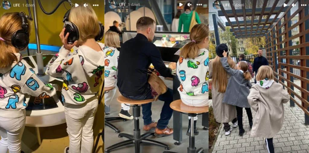 Marcin Hakiel z dziećmi i nową ukochaną na wycieczce do Centrum Nauki Kopernik https://www.instagram.com/marcinhakiel/