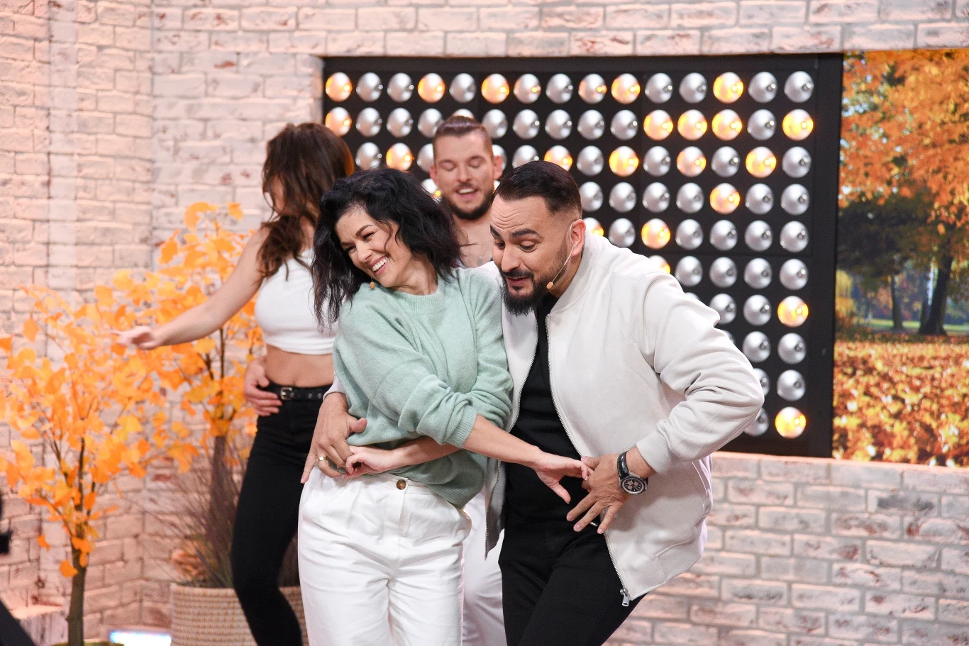 Katarzyna Cichopek i Agustin Egurolla.