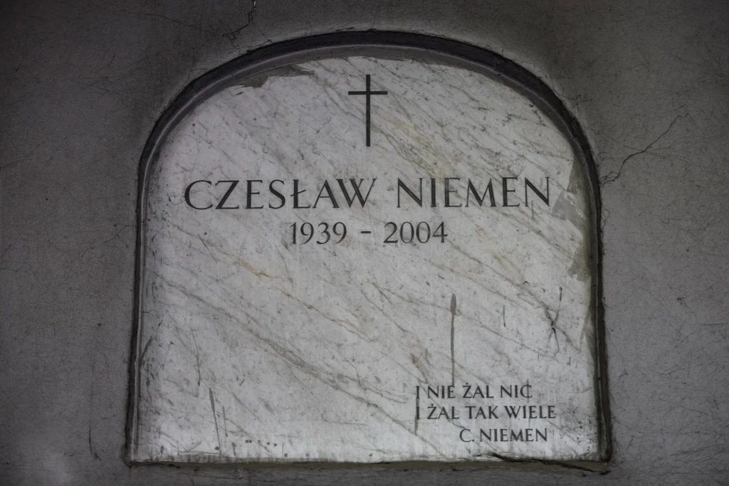 Grób Czesława Niemena Grób Czesława Niemena