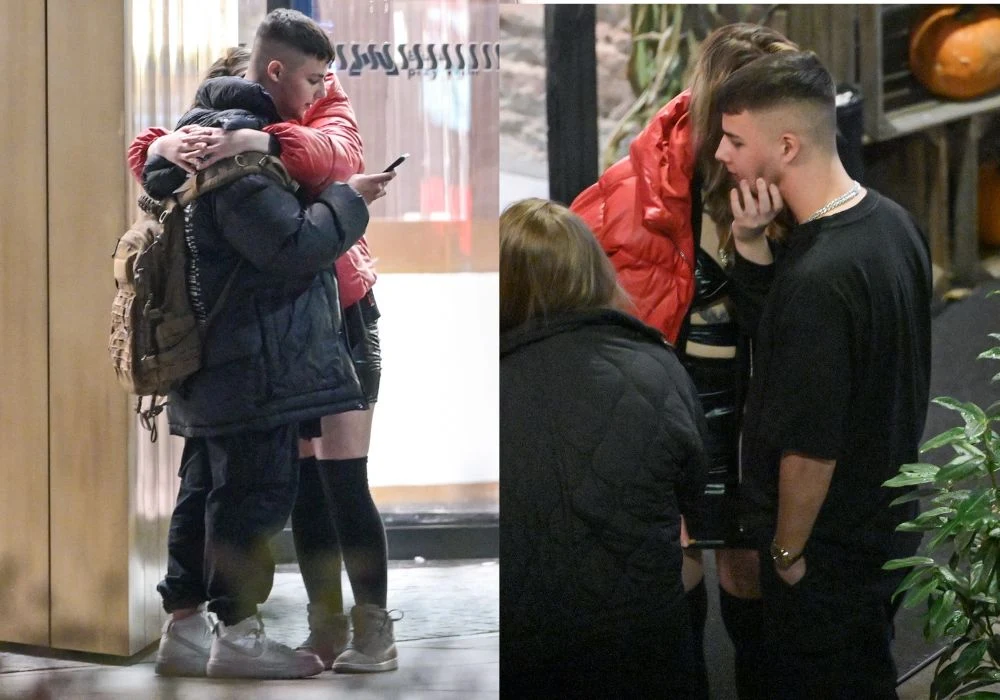 Allan Krupa z dziewczyną Allan Krupa z dziewczyną