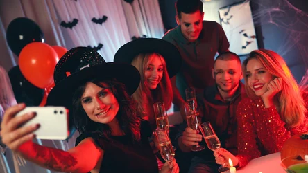 Strój na Halloween na ostatnią chwilę.