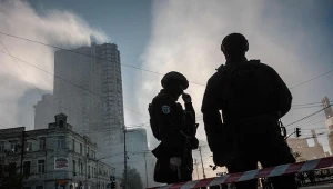 Po ataku dronów w Kijowie 17 października br.