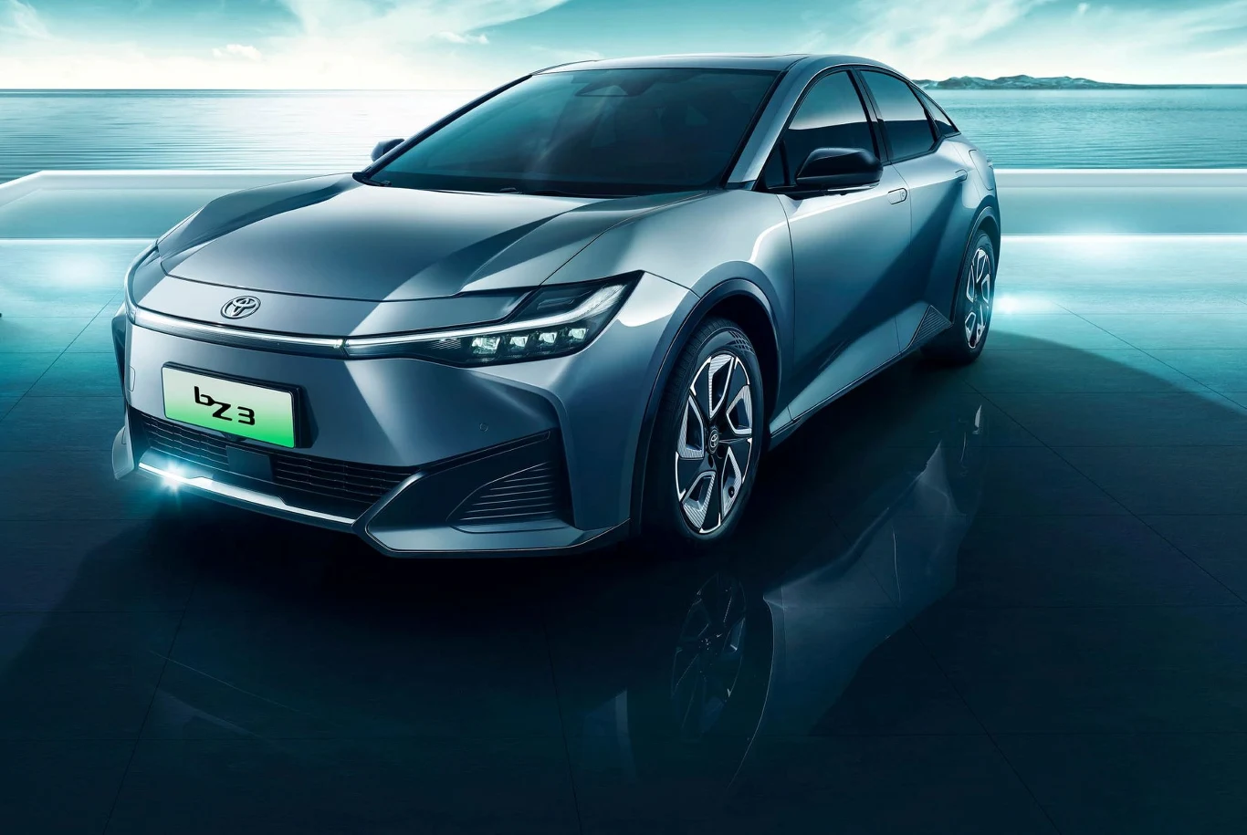 Toyota bZ3 na razie będzie dostępna wyłącznie w Chinach. Toyota bZ3 na razie będzie dostępna wyłącznie w Chinach.