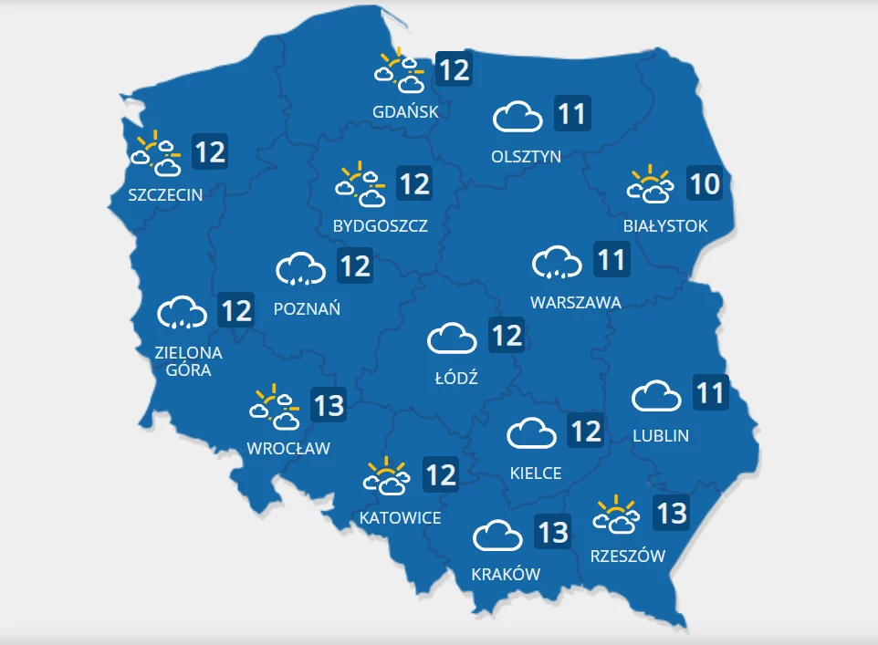 Pogoda na Wszystkich Świętych to maksymalnie 13°C na południu oraz lokalne opady deszczy w centralnej i zachodniej Polsce. Pogoda na Wszystkich Świętych to maksymalnie 13°C na południu oraz lokalne opady deszczy w centralnej i zachodniej Polsce.