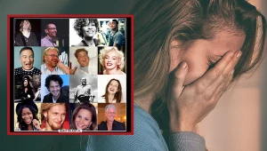 Depresja może mieć uśmiechniętą twarz /źródła: Demotywatory.pl/Adobe Stock