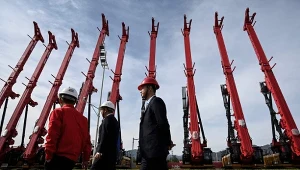 Pekin, pokaz maszyn firmy Sany