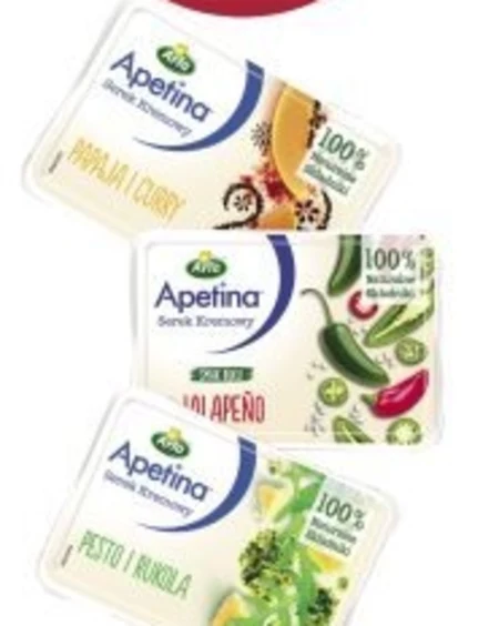 Arla Apetina Serek kremowy papaja i curry 125 g