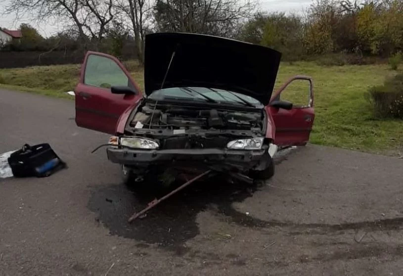 Ford Mondeo uderzył w pień drzewa. Jego kierowca był pod wpływem alkoholu.