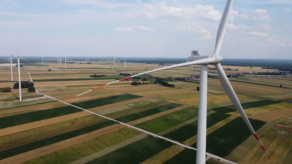 Piotrków - farma wiatrowa Taurona