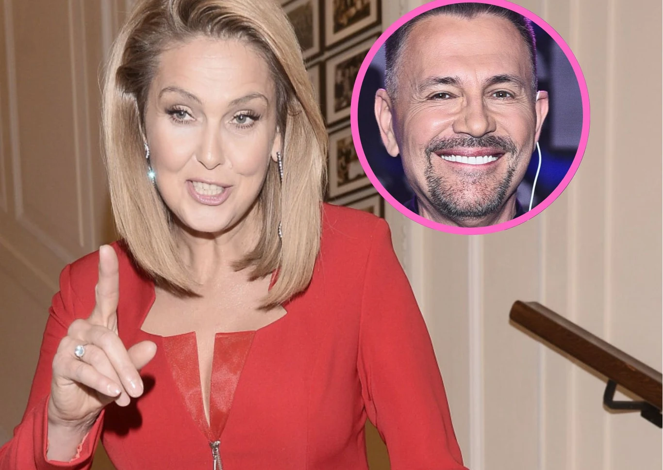 Ewa Wachowicz i Krzysztof Ibisz Ewa Wachowicz i Krzysztof Ibisz