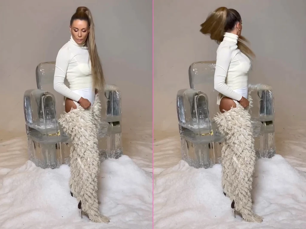 Małgorzata Rozenek w outficie podobnym do Dody Małgorzata Rozenek w outficie podobnym do Dody