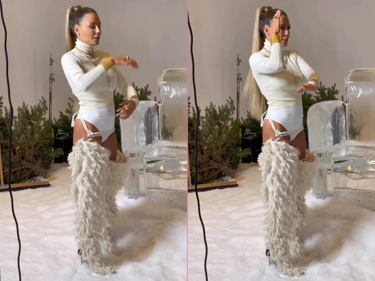 Małgorzata Rozenek w outficie skopiowanym od Dody