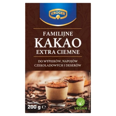Krüger Familijne kakao extra ciemne 200 g - 0