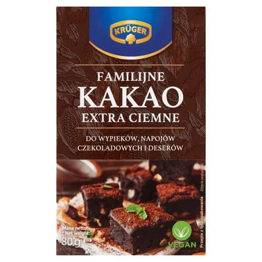 Krüger Familijne kakao extra ciemne 80 g - 0