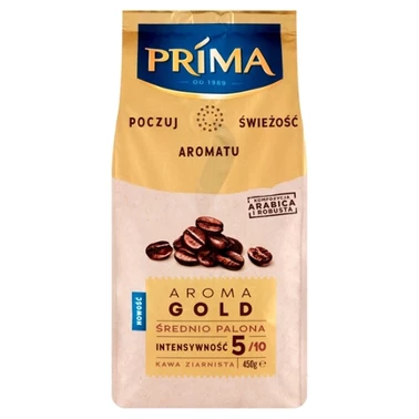 Prima Aroma Gold Kawa ziarnista 450 g - 0
