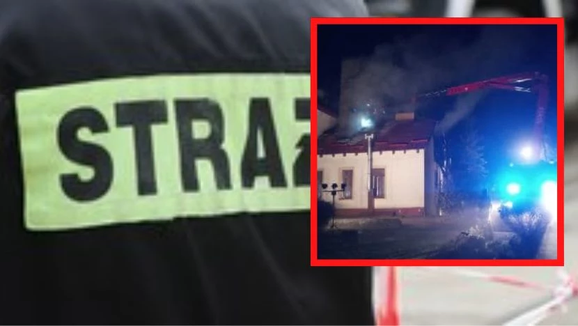 Pożar w Ośrodku Terapii Uzależnień w Smażynie Pożar w Ośrodku Terapii Uzależnień w Smażynie
