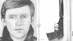 Portret pamięciowy i broń, z jakiej korzystał "Inkasent"