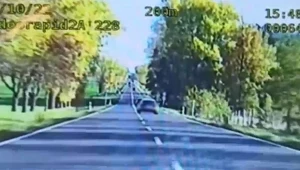 Kierowca został zatrzymany przez policję