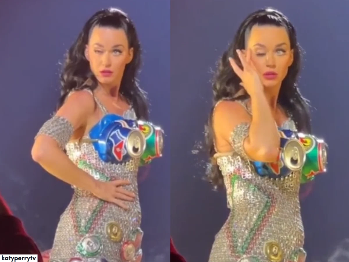 Katy Perry ma problemy z okiem. Fani twierdzą, że jest... robotem! Katy Perry ma problemy z okiem. Fani twierdzą, że jest... robotem!