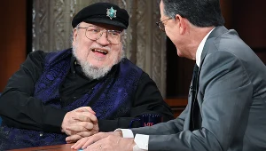 George R.R. Martin w rozmowie ze Stephenem Colbertem