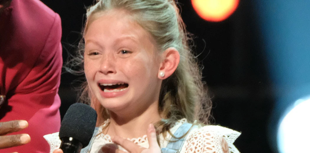 Ansley Burns podczas "Mam talent"